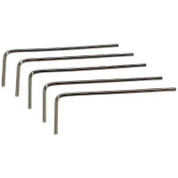 1,5 mm-es imbuszkulcs (5 db). A kulcsok tartós acélból készültek. Praktikus L alakú.