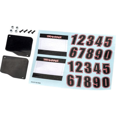 Traxxas panel pro startovní číslo