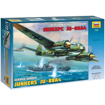 Model Kit letadlo 7282 - Junkers Ju-88A4 (1:72)