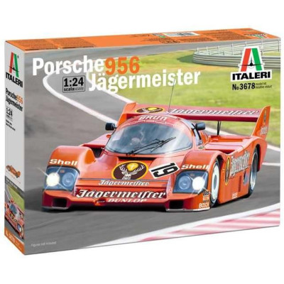 Model Kit auto 3678 - Porsche 956 Jagermeister (1:24)