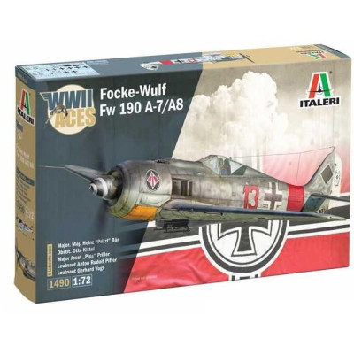 Model Kit letadlo 1490 - Focke-Wulf Fw 190 A-8/F Aces (1:72)
