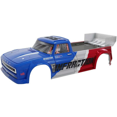 Arrma karosszéria kék: Infraction 4X4 All-Road 3S BLX