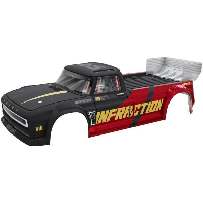 Arrma karosszéria fekete: Infraction 4X4 All-Road 3S BLX