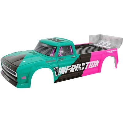 Arrma türkizkék karosszéria: Infraction 4X4 All-Road 3S BLX