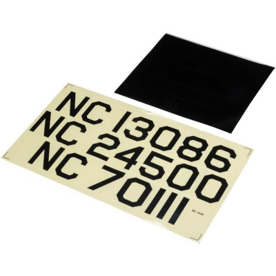 9. hangár csillagszóró matricák: J-3 Cub 10cc