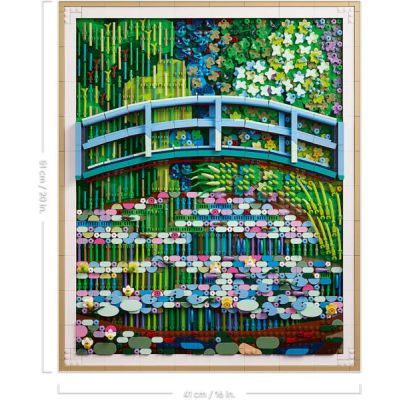 LEGO Art - Claude Monet – Most nad jezírkem s lekníny