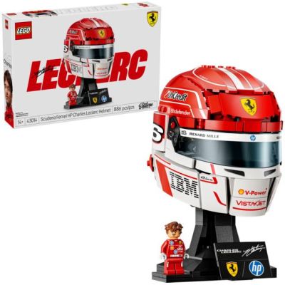 LEGO Editions - Helma Charles Leclerc ze Scuderia Ferrari HP