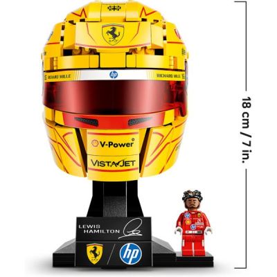 LEGO Editions - Helma Lewis Hamilton ze Scuderia Ferrari HP