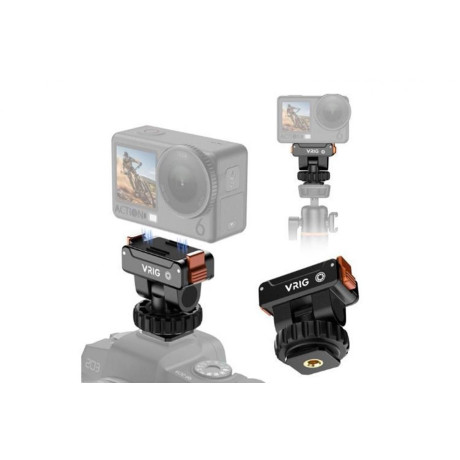 DJI Osmo - Nastavitelný magnetický držák VRIG pro DJI Osmo Nano / Action 6 (Cold Shoe)