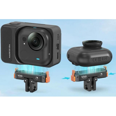 Insta 360 - Magnetický držák VRIG s rychloupínáním pro Insta360 GO Ultra