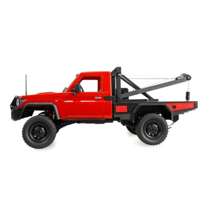 Toyota Land Cruiser lánctalpas vontató 4wd 1/12 RTR piros | RCsvet