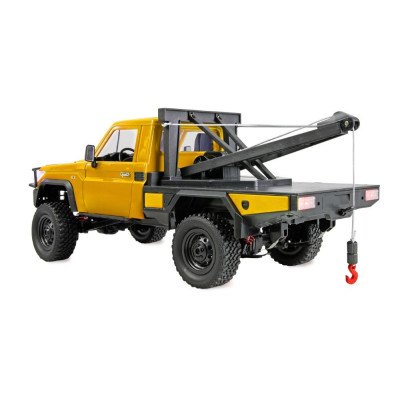 Toyota Land Cruiser lánctalpas vontatóautó 4wd 1/12 RTR sárga | RCsvet