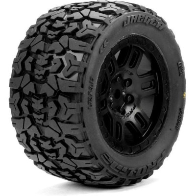 Pro-Line kerék 1:16 Jaeger gumikkal, Split Six tárcsafék, fekete, 12 mm (2 db): Arrma Mini Kraton