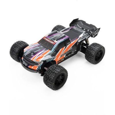 Pro-Line kolo 1:16 s pneu Jaeger, disk Split Six černý 12mm (2): Arrma Mini Kraton
