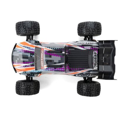Pro-Line kolo 1:16 s pneu Jaeger, disk Split Six černý 12mm (2): Arrma Mini Kraton