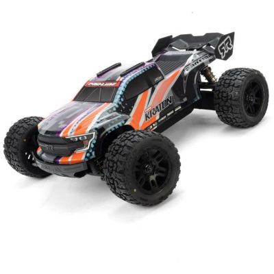 Pro-Line kolo 1:16 s pneu Jaeger, disk Split Six černý 12mm (2): Arrma Mini Kraton