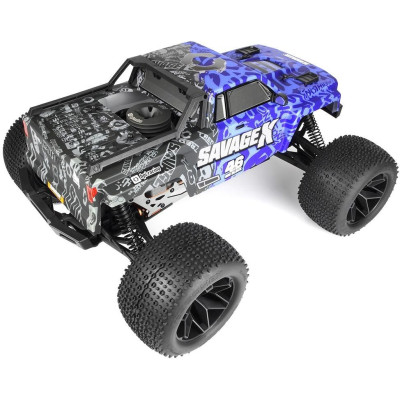 SAVAGE X 4.6 GT-6 RTR - modrá