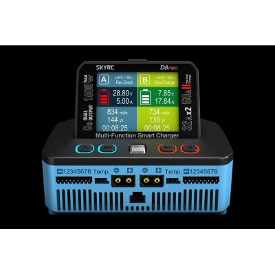 SKY RC D8neo dvoukanálový nabíječ DC 1600W