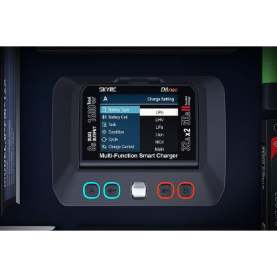 SKY RC D8neo dvoukanálový nabíječ DC 1600W