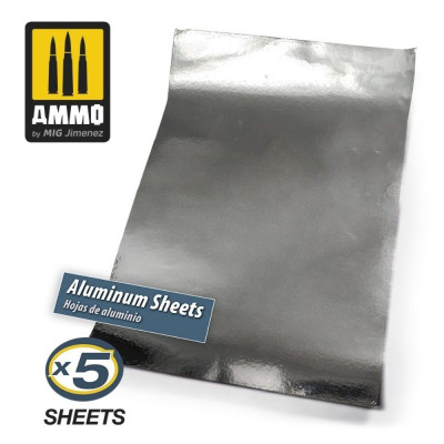 Alumínium lemezek 280 mm x 195 mm (5 db) / A.MIG-8247 | RCsvet