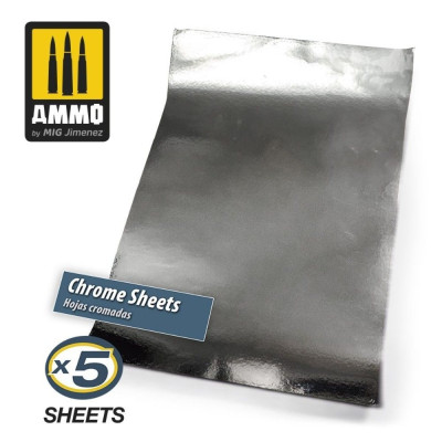 Chrome Sheets 280mm x 195mm
