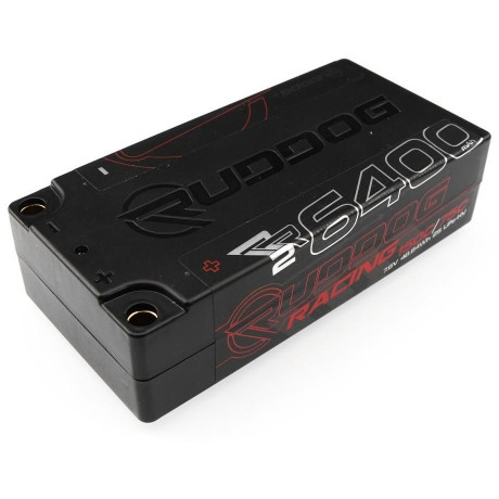 RUDDOG Racing RR2 6400mAh 150C/75C 7.6V 25mm Short Stick Pack LiPo-HV akumulátor