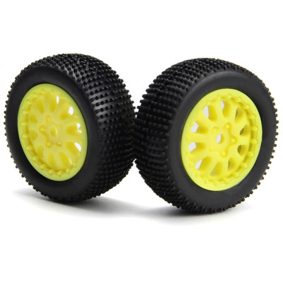 Kola kompletní Sidepin SC (žlutá/přední/zadní)