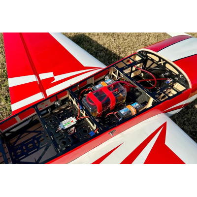 104" Extra NG V3 - Červená/Bílá 2,64m