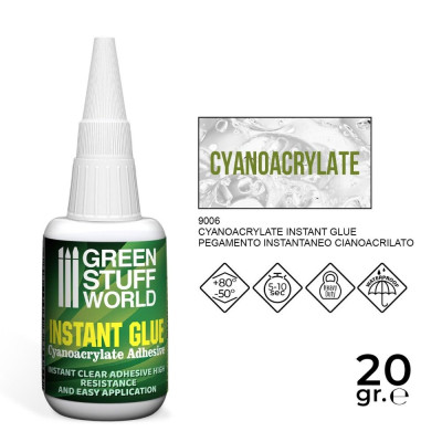 Cianoakrilát ragasztó 20 g - GSW Instant Glue | RCsvet