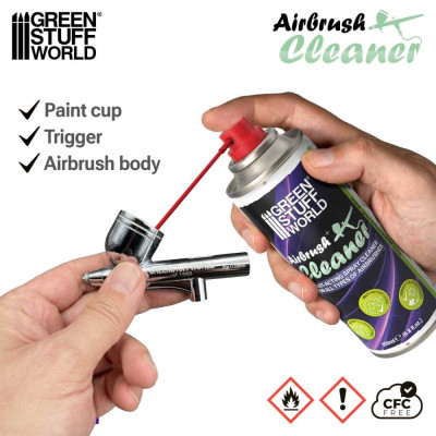 Airbrush tisztító spray 200 ml - GSW Cleaner | RCsvet
