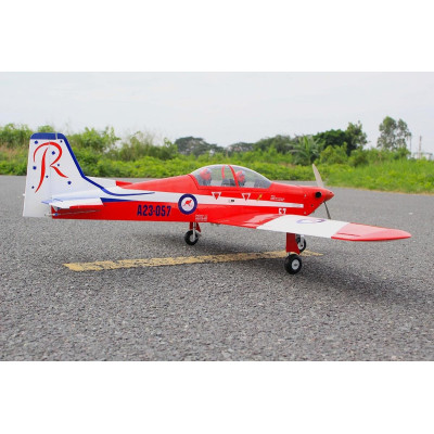 Pilatus PC9 Červená/Bílá 1,54m