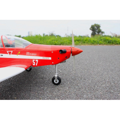 Pilatus PC9 Červená/Bílá 1,54m