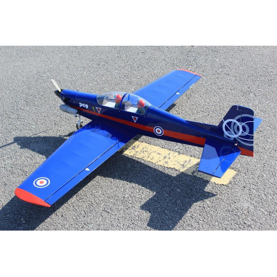 Pilatus PC9 Modrá/Červená 1,54m