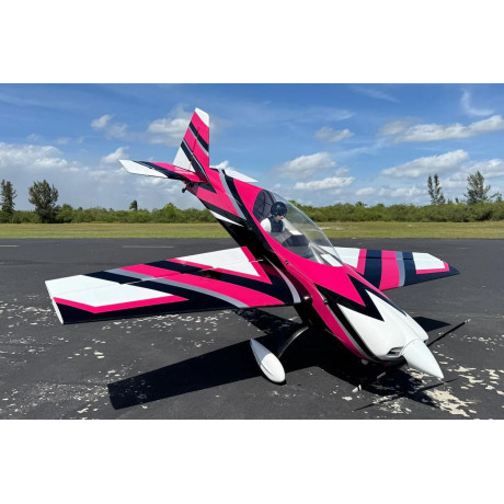 104" Extra NG V3 - Růžová/Bílá 2,64m