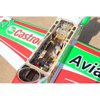 Cap 232 2,46m Červeno/Zelený „Castrol“