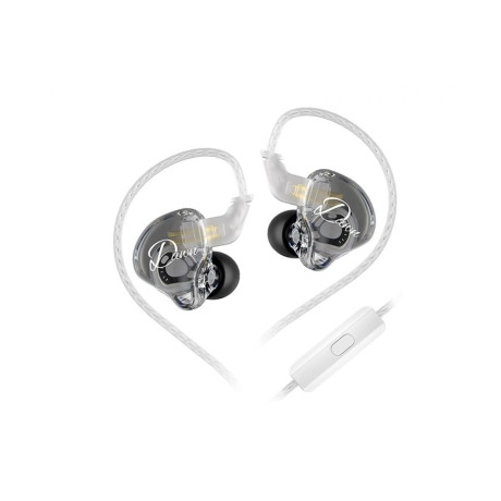 KZ Dawn Sluchátka s mikrofonem (Silver-plated cable)