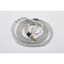 KZ 784 Core Blue/Silver smíšený kabel (C-Pin)
