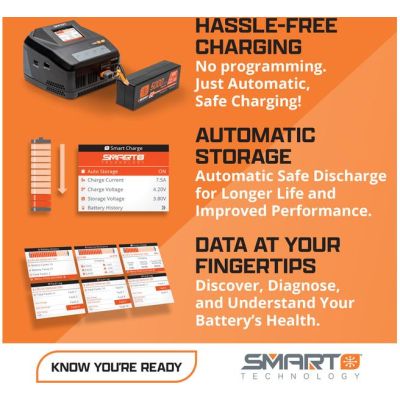 Spektrum Smart G2 LiPo 22.2V 7200mAh 120C IC5