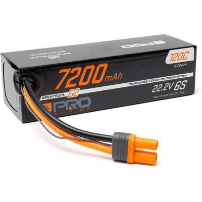 Spektrum Smart G2 LiPo 22.2V 7200mAh 120C IC5