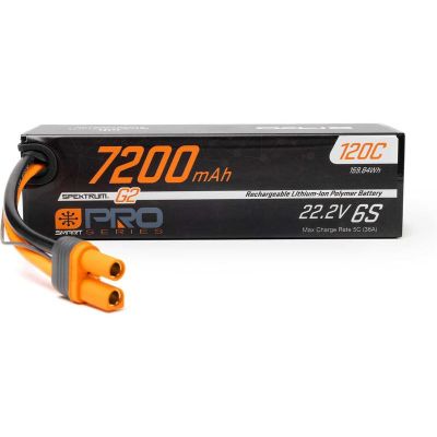 Spektrum Smart G2 LiPo 22.2V 7200mAh 120C IC5
