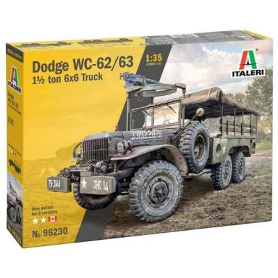 Model Kit military 96230 - Dodge WC62 1 1/2t 6x6 Truck (1:35)