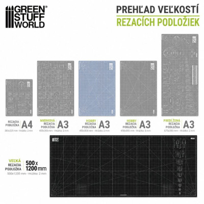 Large Cutting Mat 50x120 cm / Veľká rezacia podložka 50 x 120 cm