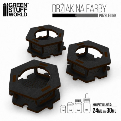 Paint Pot Holder x3 / Držiak na farby x3