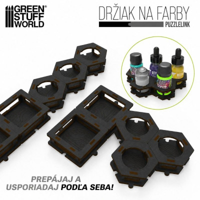 Paint Pot Holder x3 / Držiak na farby x3