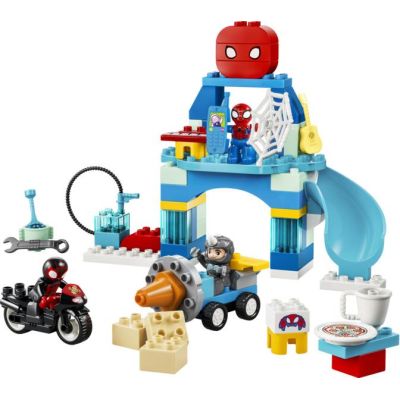 LEGO DUPLO - Pókember csapata és pókbázisa