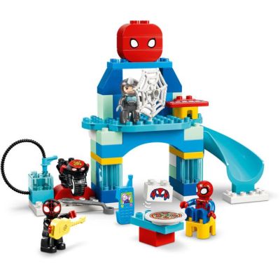 LEGO DUPLO - Spideyho tým a pavoučí základna