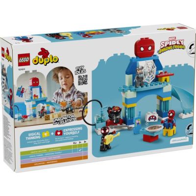 LEGO DUPLO - Spideyho tým a pavoučí základna