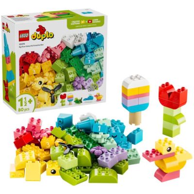 LEGO DUPLO - Barevný kreativní box s kostkami