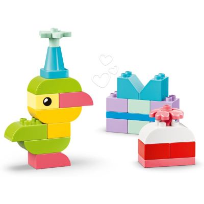 LEGO DUPLO - Barevný kreativní box s kostkami