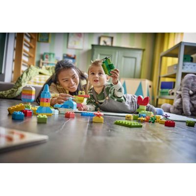 LEGO DUPLO - Barevný kreativní box s kostkami